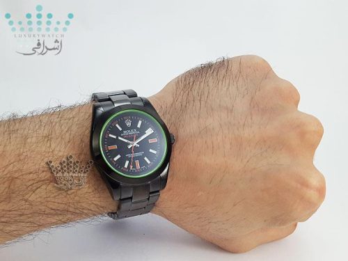 عکس روی مچ ساعت رولکس میلگاس ROLEX Milgauss K1