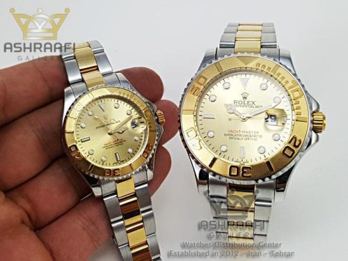 ست طلایی رولکس یاخ مستر ROLEX Yachtmaster GW