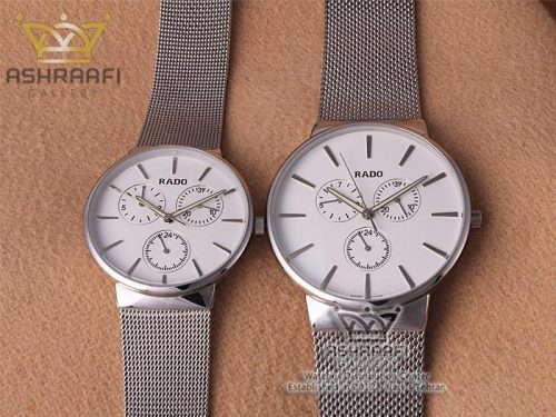 ساعت ست بند حصیری فول تایم Rado 006.118SW