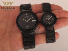 ساعت جفت تمام مشکی رادو Rado 148BB