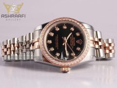 ساعت نگین دار زنانه Rolex Datejust NM4