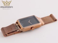 ساعت مسطتیلی صفحه مشکی زنانه و مردانه Romanson 16134G