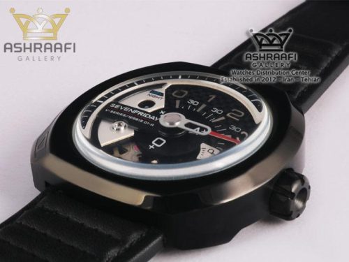 ساعت قاب مشکی سون فرایدی SEVENFRIDAY SF-V2-B