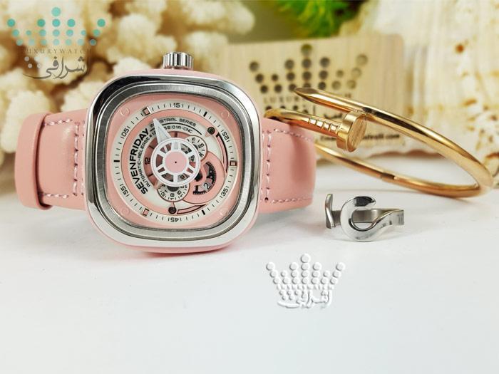 ساعت صورتی Sevenfriday P1B-01 