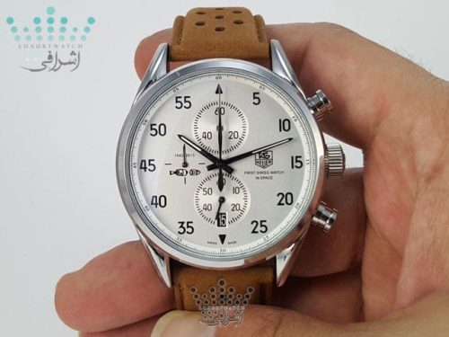 عکس روی دست ساعت Tag Heuer Spacex-W
