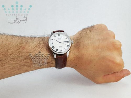 عکس روی دست ساعت تیسوت اتوماتیک Tissot L164