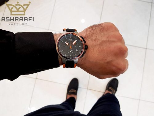 عکس روی دست ساعت تیسوت توردو فرانسTissot T-Race 2018 BO