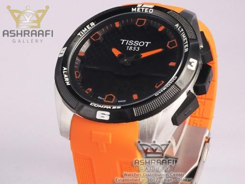 تیسوت نارنجی رنگ Tissot T-Touch T091420ODB