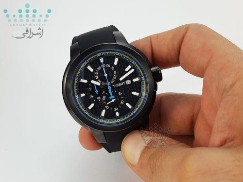 ساعت مردانه تمام مشکی Tissot T007236GK