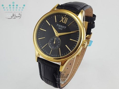 ساعت مشکی رنگ تیسوت‌های کپی Tissot T912428