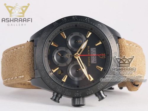 ساعت مشکی رنگ تودور Tudor Black Shield-B4