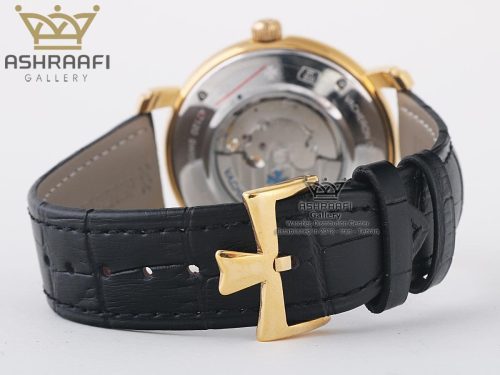 ساعت صفحه مشکی و بند مشکی واشرون Vacheron Constantin B1074G-1