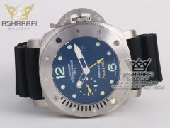 پنرای قاب استیل و صفحه سورمه ایpanerai submersible SB3
